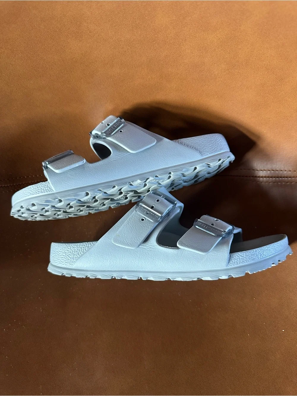 Birkenstock Arizona Essentials EVA Sandals Unisex Gray Size US EU36 W5.5-6 M4